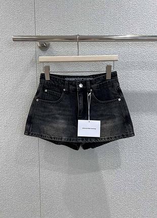 Шорти alexander wang джинсові