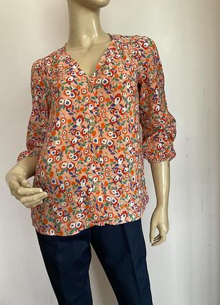 Фирменная вискозная блузка на пуговицах/ xs/ brendCP64 &amp; royal