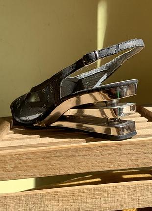 Босоніжки туфлі сітка подіум pierro cardin 38 люкс бренд