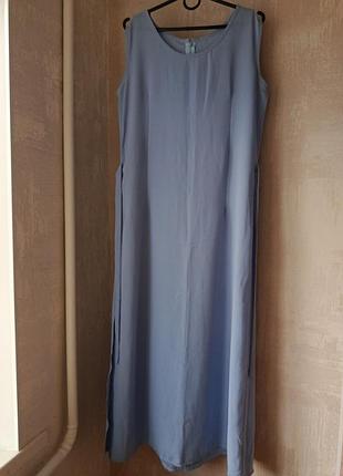 Нежный голубый сарафан