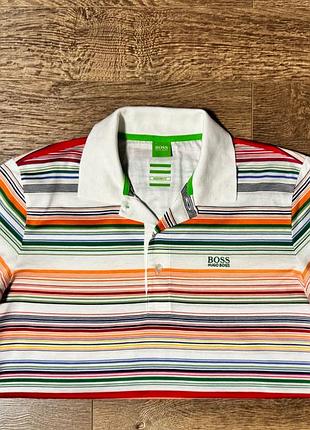 Футболка поло hugo boss .