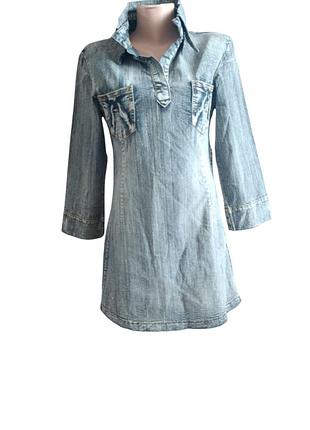 Сукня джинс коротка