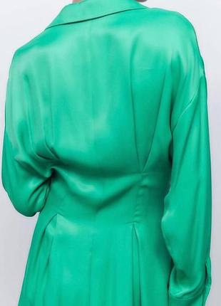 Зелене плаття zara 4