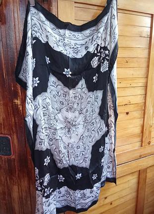 Шовкова хустка шарф шалик шовк