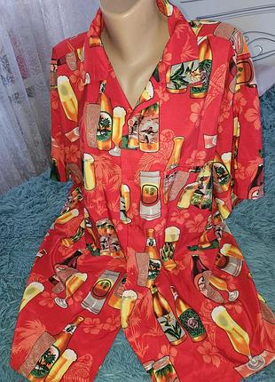 Гавайская рубашка xxl