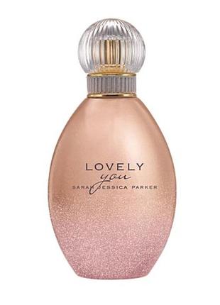 Парфумований спрей опис sarah jessica parker lovely you, 30ml