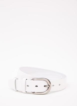 Ремень женский кожаный, цвет белый, 120 см. (арт. 196rl35y0w20)