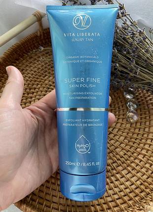 Відлущувальний засіб для тіла vita liberata super fine skin polish moisturising exfoliator 250 ml
