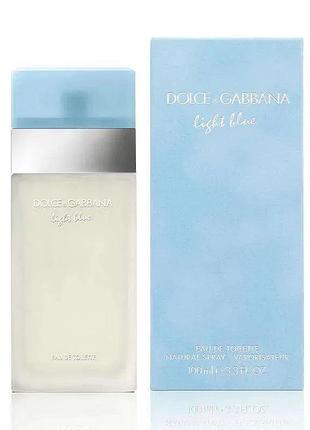 Оригинал dolce & gabbana light blue 100 ml мл ( дольче габбана лайт блу блю ) туалетная вода