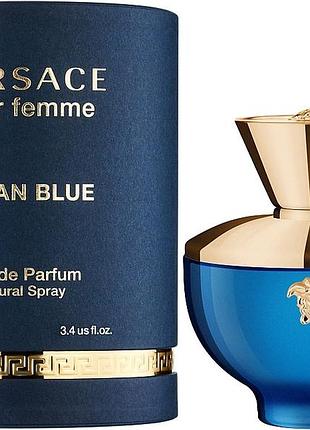 Оригинал versace pour femme dylan blue 100 мл ml версаче пур фемм дилан блу блю женские парфюмированная вода