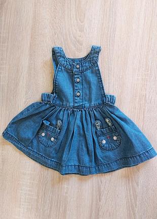 Джинсовый сарафан