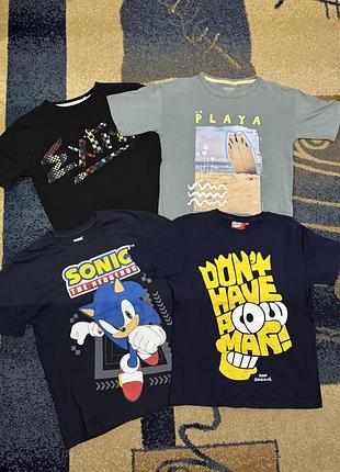 Футболка reserved на 140 см