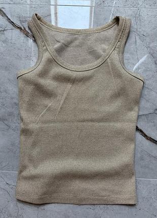 Майка золотого кольору