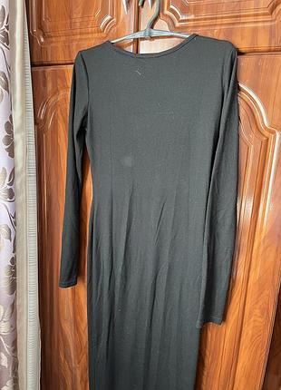 Плаття довге чорне