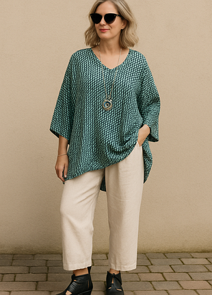 Блуза міамода німеччина р.60-64 стиль, що говорить за себе