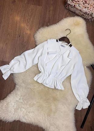 Блузка школьная