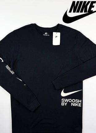 Лонгслів,nike,чорний,в розмірі xl