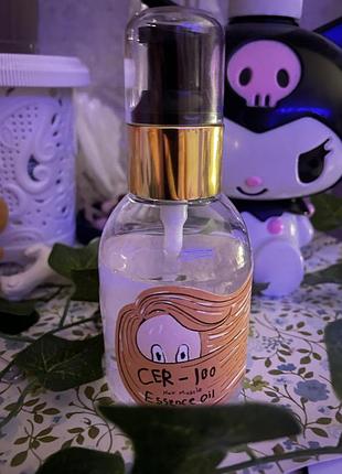 Есенція на основі олій для зміцнення волосся elizavecca cer-100 hair muscle essence oil, 100 мл