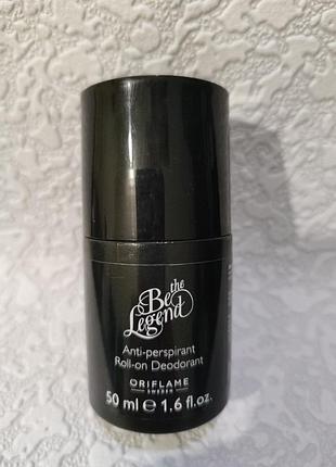 Мужской шариковый дезодорант-антиперспирант oriflame be the legend,50 мл