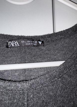 Zara  тепла сукня плаття 3