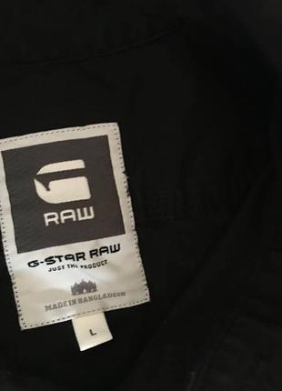 G star raw рубашка чёрная💫3 фото