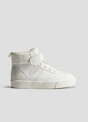 Ботінки кеди для хлопчика білі h&m сша