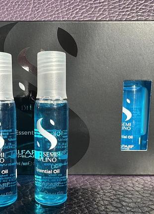 Alfaparf semi di lino sublime essential oil – зволожуюче масло для волосся ампули