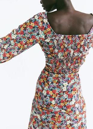 Костюм топ юбка просто огонь от н&м