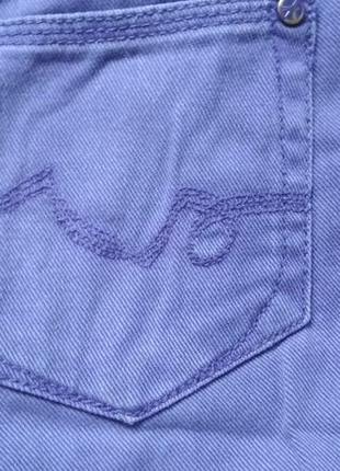 Фиолетовые джинсы джинсы брюки брюки брюки цветные стрейч стрейчевые джинс9 фото