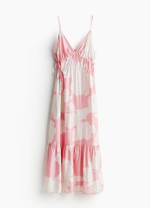 Новое натуральное платье, сарафан миди h&m. новая коллекция!