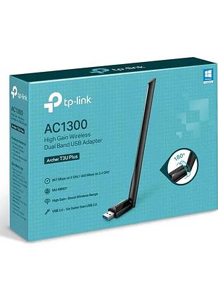 Бездротовий адаптер tp-link archer t3u plus (archer t3u plus)