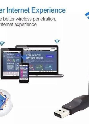 Бездротовий адаптер wireless adapter mt-7601 для т2-ресиверів (716402)