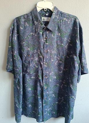 Рубашка из 100% натурального шелка.