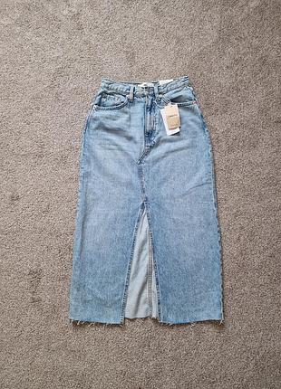 Mango жіноча джинсова спідниця