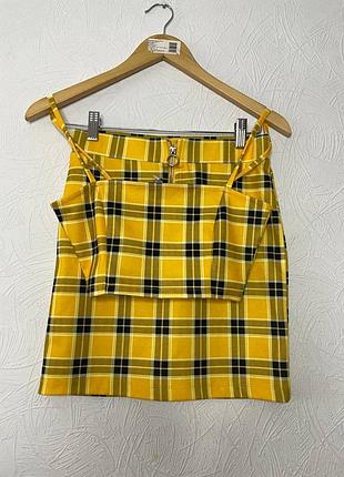 Костюм літній в клітинку