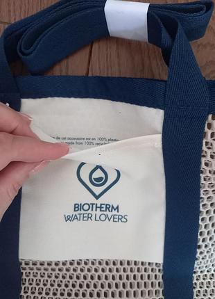 Шоппер (пляжная сумка) biotherm. pyramid tote bag7 фото