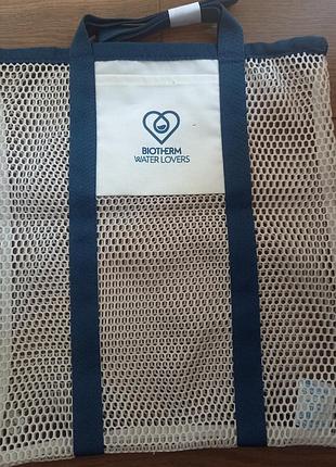 Шоппер (пляжная сумка) biotherm. tote bag