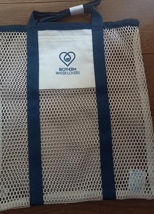 Шоппер (пляжная сумка) biotherm. pyramid tote bag2 фото