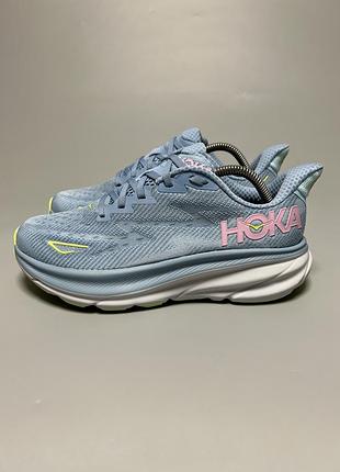 Бігові кросівки на широку ногу hoka one one clifton 9 wide оригінал