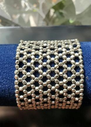 Стрейчевый винтажный браслет-манжета ручной работы, америка