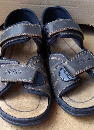 Сандалії rieker 41 унісекс босоніжки устілка 25'5-26'0