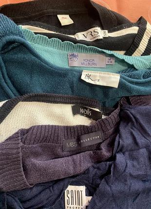 Лот кофт 7 шт s’oliver, wallis, wrs, m&s