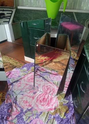 Три зеркала 100 см 95 см и 71 см/большое зеркало