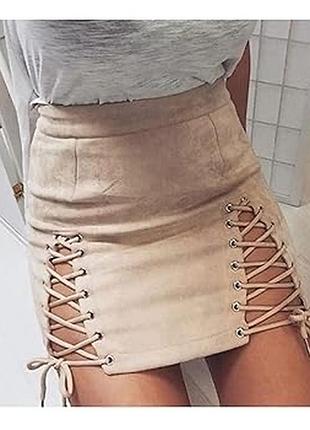 Спідниця на шнурівках