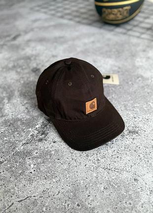 Оригінальна кепка carhartt котонова коричнева чоловічі кепки чоловічі кепки та бейсболки брендові кепки
