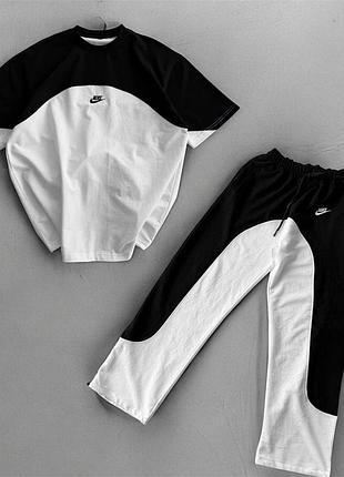 Чоловічий спортивний костюм nike футболка та штани
