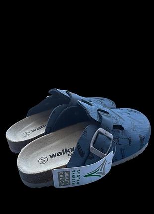 Детские сабо ортопедические walkx kids с принтом скейтбордов, размер 31