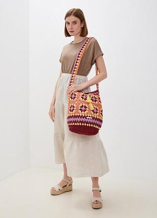 Сумка вязаная, многоцветная calzedonia