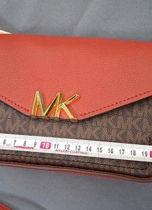 Сумка michael kors оригінал  шкіра+ канва