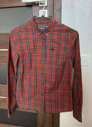 Жіноча сорочка/рубашка fred perry розмір xs/s